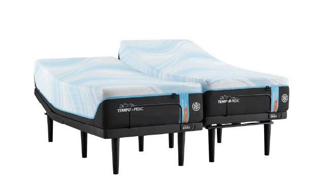 LuxeBreeze Split King on Base